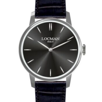 LOCMAN orologio al quarzo Locman uomo 1960 Ref. 0251V01-00BKNKPK