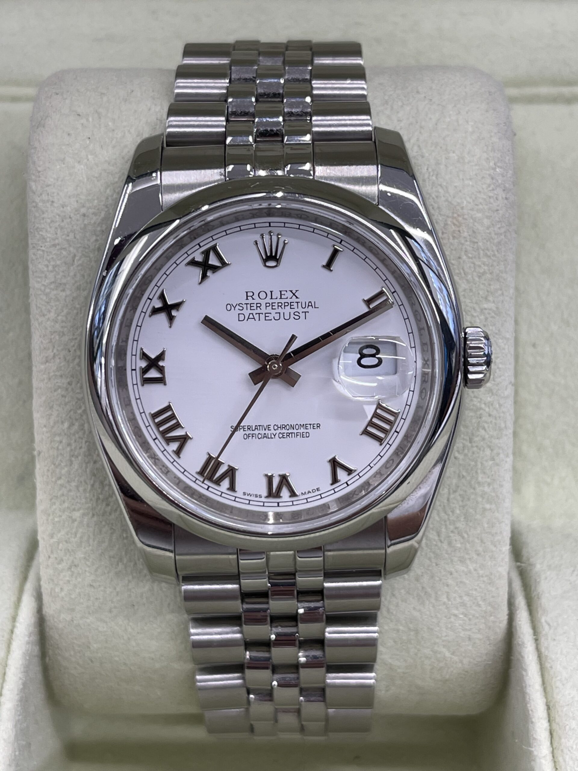Rolex Datejust 36 Ref. 116200 anno 2009 secondo polso – Gioielleria Paris Osio Sotto