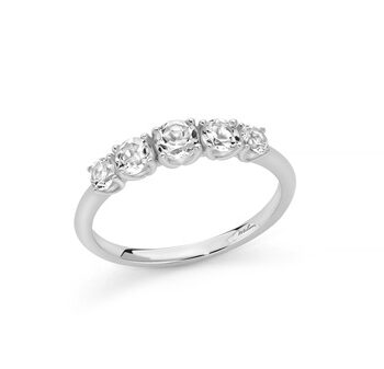 MILUNA ANELLO ARGENTO E TOPAZIO LID4287