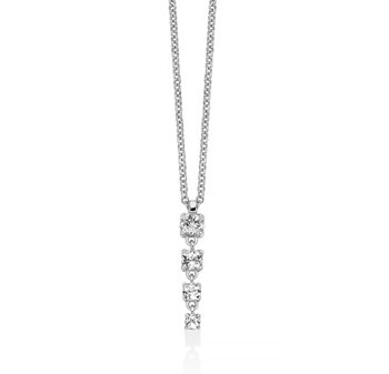 MILUNA COLLANA ARGENTO E TOPAZIO CLD5508